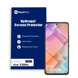Vivo Y200e Compatible Premium Hydrogel Screen Protector With