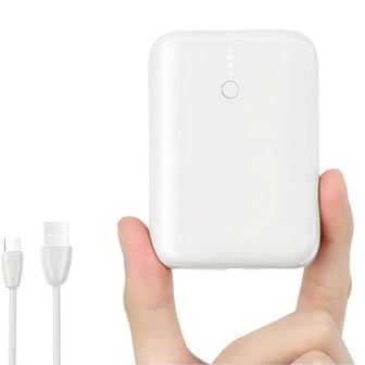 Cute Mini Portable Wall Charger Power Adapter Bank 10000mah