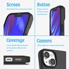 iPhone 15 Slim & Tough Phone Case — Black