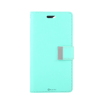 iPhone 15 High-Quality Flip Wallet Case Cover - Mint | Australia