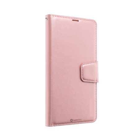 iPhone 15 High-Quality Flip Wallet Phone Case — Rose Gold