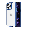 iPhone 15 Plus Clear Bumper Case Cover - Blue | Australia