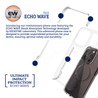 iPhone 15 Pro Max Transparent Drop-Resistant Phone Case — Blue
