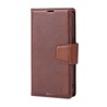iPhone 15 Plus Magnetic Flip Wallet Phone Case — Brown