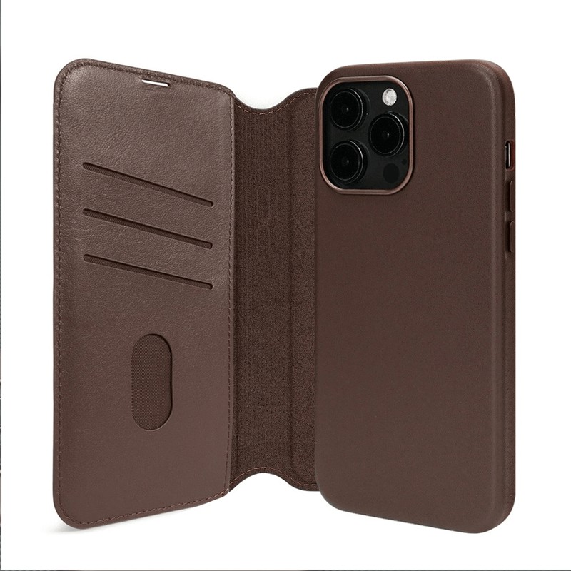 iPhone 15 Pro Max Folio Urbain Magnetic Leather Detachable