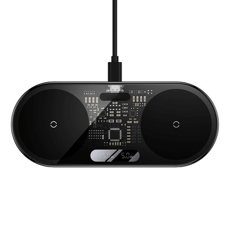 Digital LED Display Dual Wireless Charger... | RepairMart
