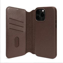iPhone 15 Pro Folio Urbain Magnetic Leather Detachable Wallet