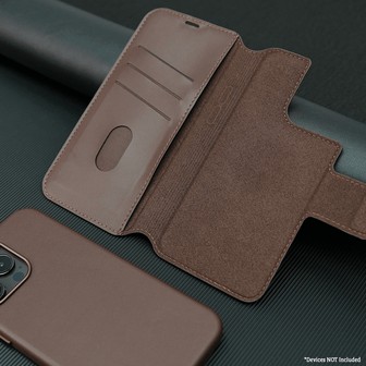 iPhone 15 Pro Folio Urbain Magnetic Leather Detachable Wallet