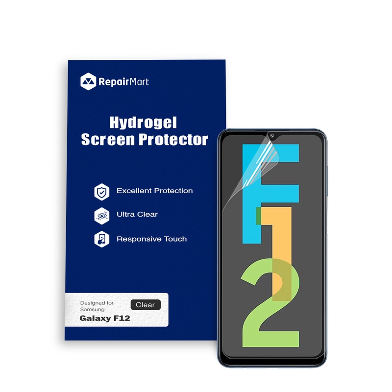 Samsung Galaxy F12 Compatible Premium Hydrogel Screen