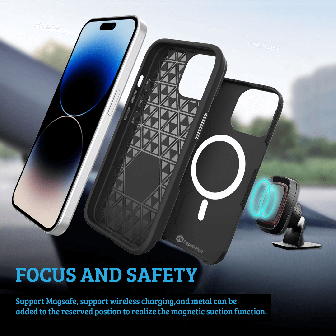 iPhone 15 Plus Rugged Shockproof Case Cover - Silver | Australia