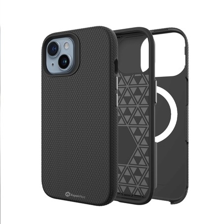 iPhone 15 Plus Rugged Shockproof Phone Case — Black Australia