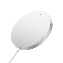 Simple Mini3 Magnetic Wireless Charger Charging Pad 15W Silver