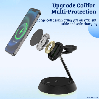2 Multi Functions Wireless Charger Charging Pad