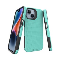 iPhone 15 Plus Rugged Shockproof Phone Case — Mint