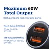 Dual Fast Wall Charger Power Adapter 60W