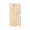 iPhone 15 Plus High-Quality Flip Wallet Phone Case — Gold