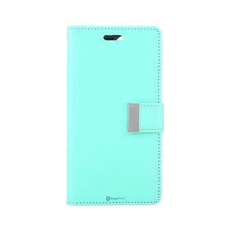 iPhone 15 Plus High-Quality Flip Wallet Phone Case — Mint