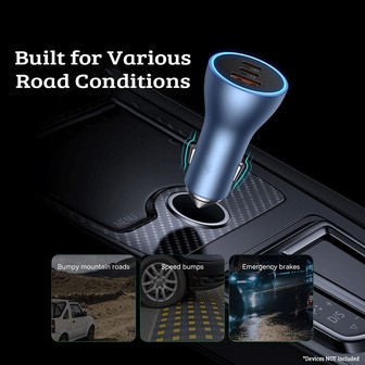 Triple Fast Car Charger | RepairMart
