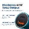 Dual Fast Car Charger 60W