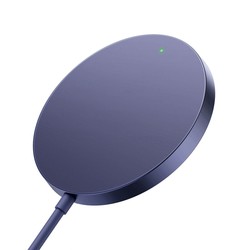Simple Mini3 Magnetic Wireless Charger Charging Pad 15W Purple