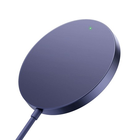 Simple Mini3 Magnetic Wireless Charger Charging Pad 15W Purple