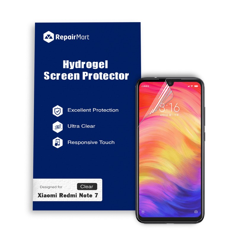Xiaomi Redmi Note 7 Hydrogel Screen Protector