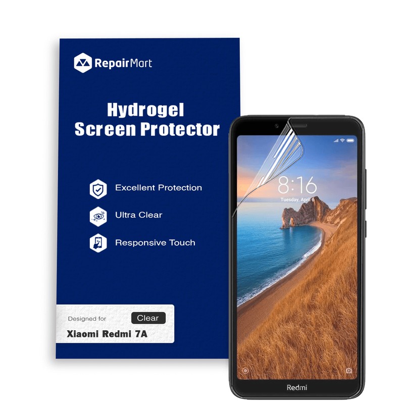 Xiaomi Redmi 7A Compatible Premium Hydrogel Screen Protector