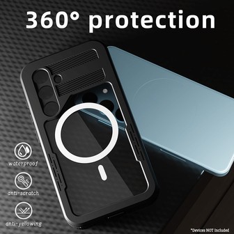 Samsung Galaxy S24 Plus + Ip68 Waterproof Case Compatible