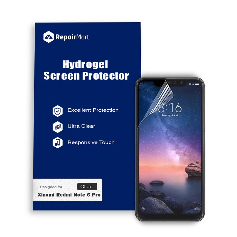 Xiaomi Redmi Note 6 Pro Compatible Premium Hydrogel Screen