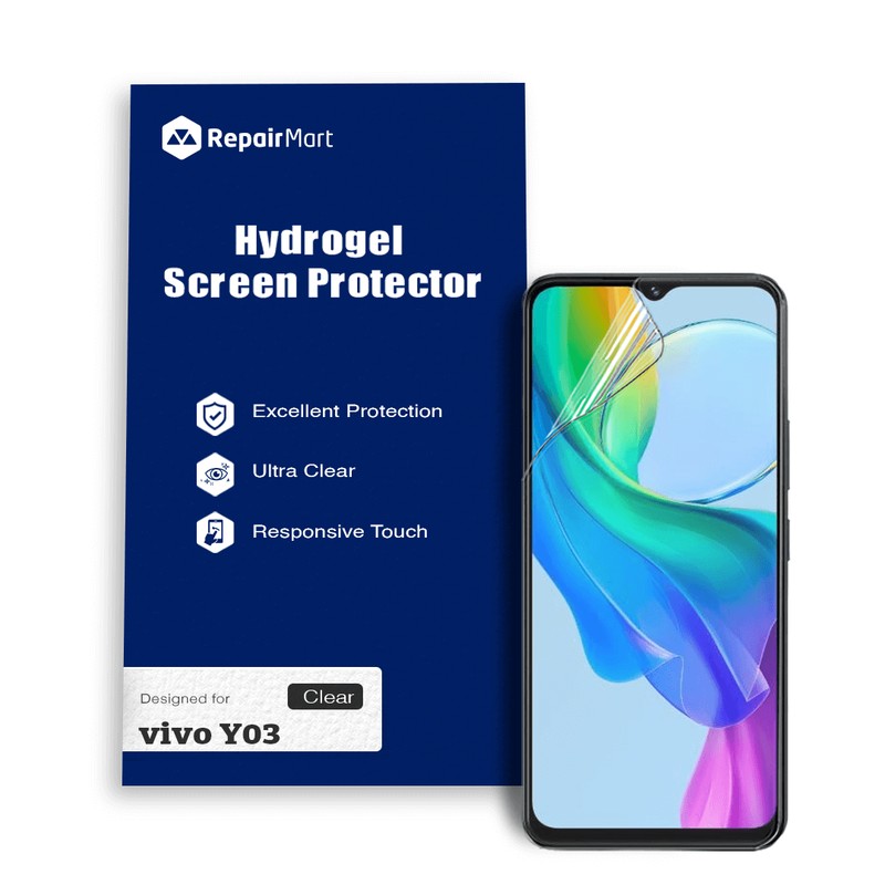 Vivo Y03 Hydrogel Screen Protector