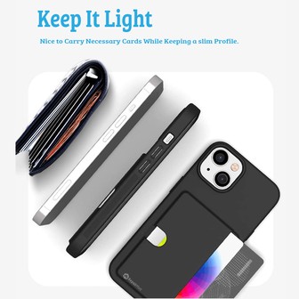iPhone 15 Pro Slim & Tough Phone Case — Black