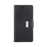 iPhone 15 Pro High-Quality Flip Wallet Phone Case — Black