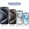 iPhone 15 Pro Flip Diary Phone Case — Black