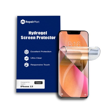 iPhone 13 Hydrogel Screen Protector Film Guard Cover Sheet