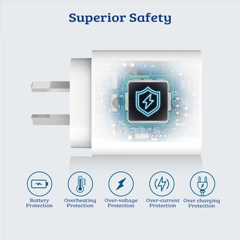18W PD3.0 USB-A Charging Wall Charger Power... | RepairMart
