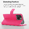 iPhone 15 Pro Max Flip Diary Case Cover - Black | Australia
