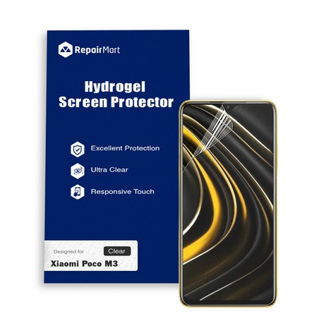 Xiaomi Poco M3 Compatible Premium Hydrogel Screen Protector