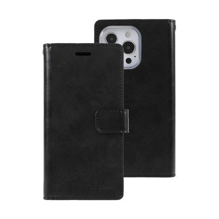 iPhone 15 Pro Max Flip Wallet Phone Case — Black