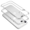 iPhone 14 Plus Clear Shockproof Phone Case — White