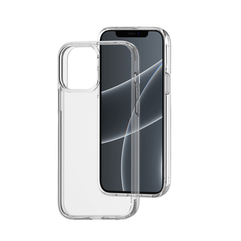 iPhone 14 Pro Clear Shockproof Phone Case — White