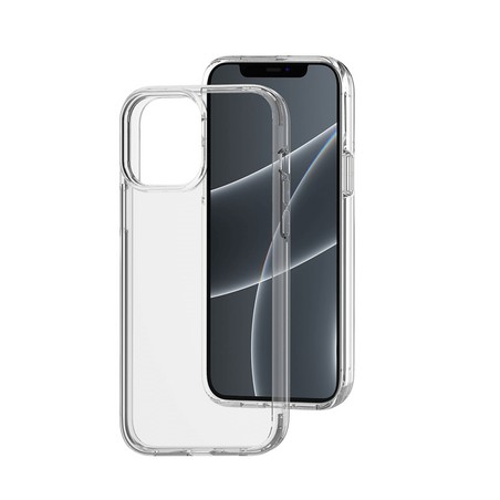 iPhone 14 Pro Max Clear Shockproof Phone Case — White
