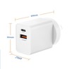 20W PD3.0+QC3.0 Fast Charging Wall Charger... | RepairMart