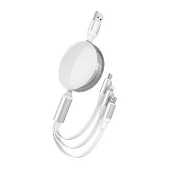 3-in-1 Retractable Fast Charge & Data Sync... | RepairMart