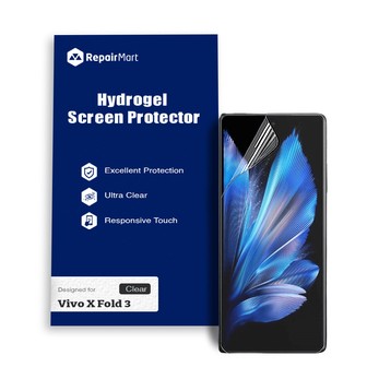 Vivo X Fold3 Hydrogel Screen Protector Film Guard Cover Sheet