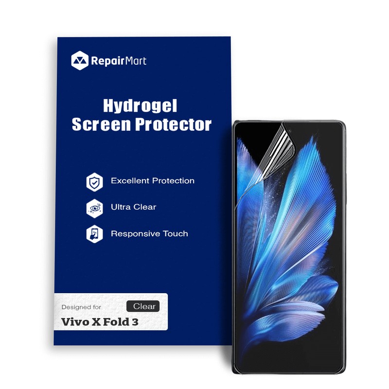 Vivo X Fold3 Hydrogel Screen Protector Film Guard Cover Sheet
