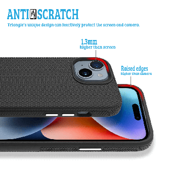 iPhone 14 Rugged Shockproof Case Cover - Black | Australia