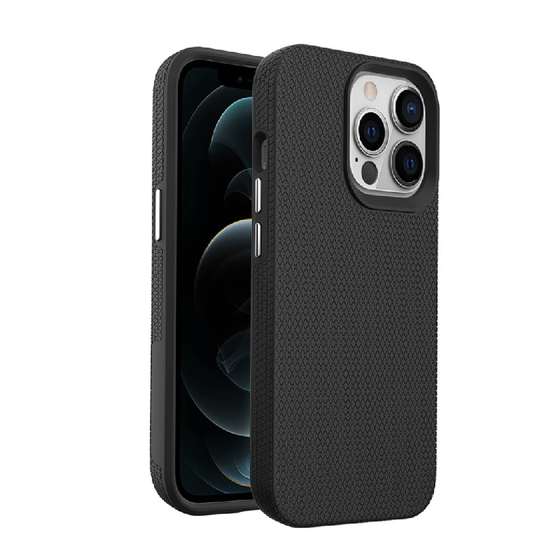 iPhone 14 Pro Rugged Shockproof Case Cover - Black | Australia