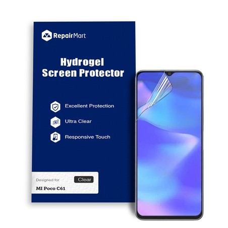 MI Poco C61 Hydrogel Screen Protector Film Guard Cover Sheet