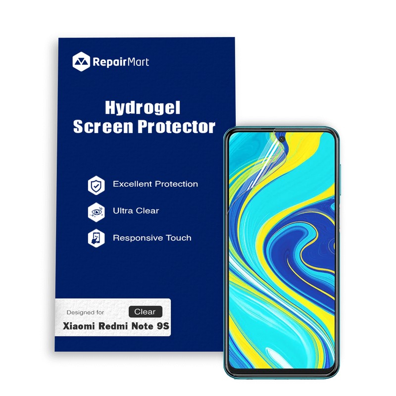Xiaomi Redmi Note 9S Compatible Premium Hydrogel Screen