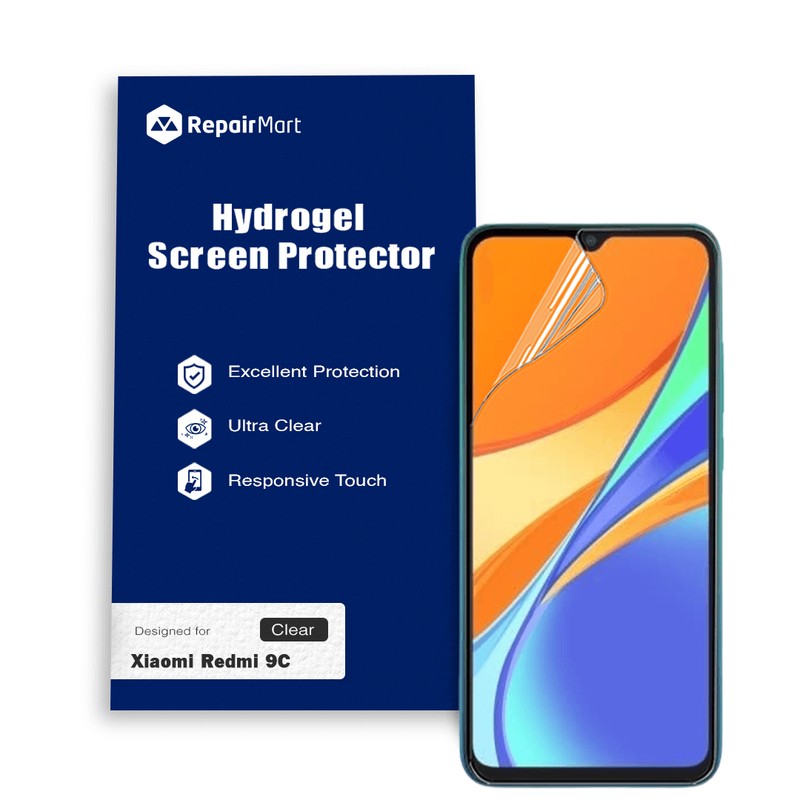 Xiaomi Redmi 9C Compatible Premium Hydrogel Screen Protector